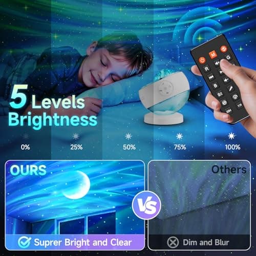 OneFire Galaxy Projector 16 Color Teenage Girl Gifts 5 Films Star Projector — view 6