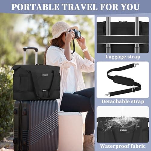 ETRONIK Ryanair Cabin Bags 40x30x20 Underseat, 24L Hand Luggage Travel Bag — view 5