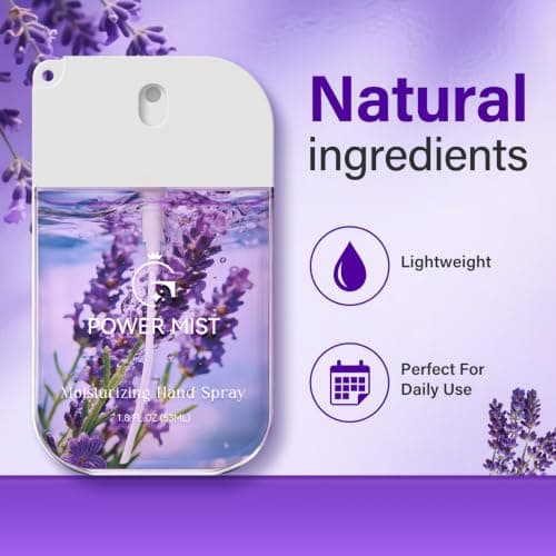Hand Sanitiser Spray – Hydration Lavender Hand Sanitizer, 53ml 2Pack — view 2