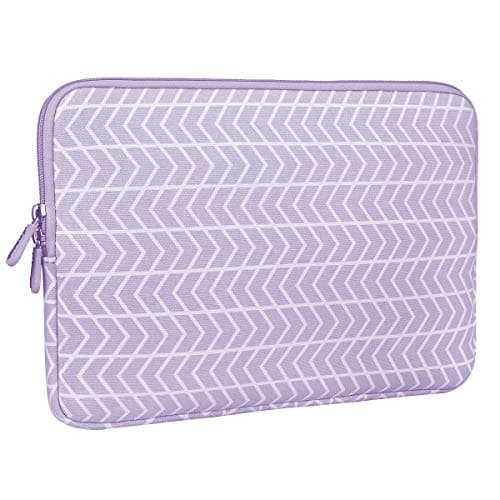 Aucase Laptop Case Sleeve 13.3 14 Inch, Thickest Lightest Water Resistant Canvas Neoprene Protective Laptop Bag for MacBook Pro 15.3''/ Air 15'' M3 M2, Chromebook, Suitable for man lady kid