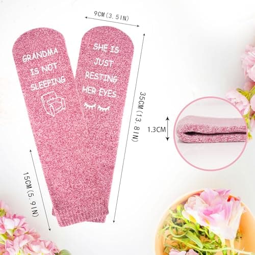 ONEHAUS Cool Funny Socks for Women, Grandma Gifts Ideals Great,Unique Mother Gifts Socks, Best Mother's Day Gifts from Grandson Granddaughter — view 4