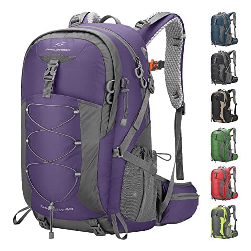 Maelstrom 40L Hiking Backpack, Lightweight Camping Daypack with Rain Cover