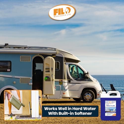 Filo Blue Toilet Fluid 2L – Eco friendly Waste Holding Tank Cleaner for Caravan, Motorhomes, Campervans - Odour Control - Chemical Liquid for Camping/Portable Toilets. — view 5