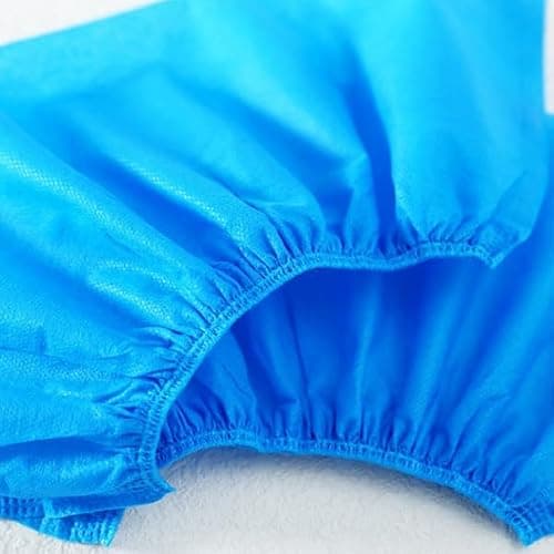 G4GADGET 30 pcs Disposable Shoe Cover Blue Cleaning Overshoes Boot Safety — view 6