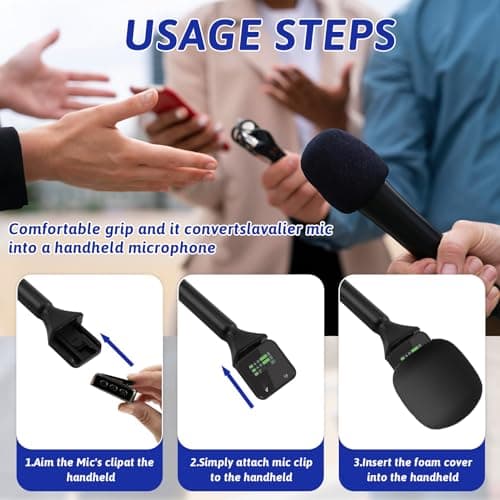 Universal mic Handheld Adapter for Rode Wireless GO II — view 4