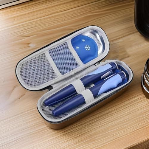 Chanlite Useful Medicine Coolers Case with Aluminum Foil Liner Design Anticollision for Insuline and Essential Medicals Supply Insuline Travel Kits — view 5