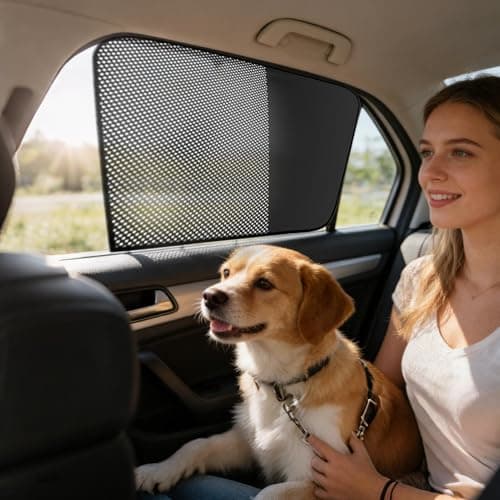 Sun Shade for Side Window Magnetic Heat Protection for — view 2