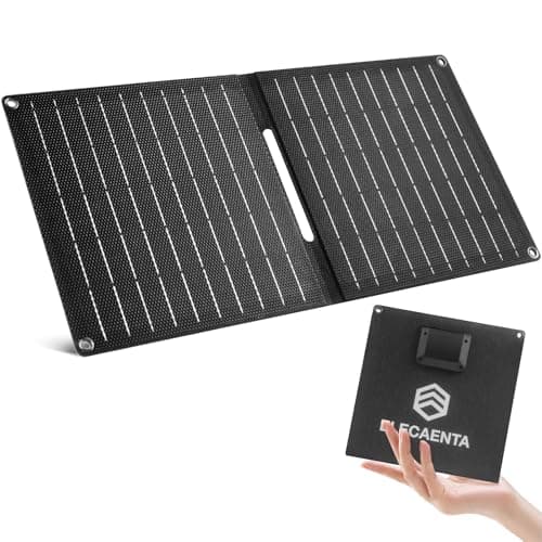 ELECAENTA 15W ETFE Solar Panel Charger 2 Ports (USB-A/USB-C), 450g