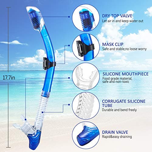 Supertrip Dry Snorkel-Diving Snorkel — view 2