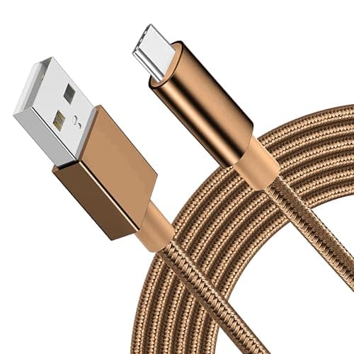 USB C Charger Cable, Type C Charger Cable Fast Charging Lead Phone USB C Charge Cable Compatible with Samsung Galaxy S21 S20 fe S22 A12 A13 A14 A15 A33 A53 A54 A55 S10 S9 S8,PS5,OPPO,Pixel (1 Metre)