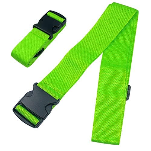 Heavy Duty Luggage Straps for Suitcases Packing Belts Travel Accessories Adjustable Bag Strap 2 Pack — view 3