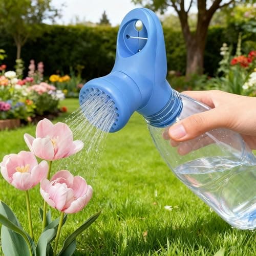 Bottle Shower Head - Handheld Sprayer Nozzle, Camping Water Top Showers, Travel Outdoor System | Outdoor Shower Spray Device, Portable Water Bottle Attachment, For Sports Beach Gardening Travel — view 2