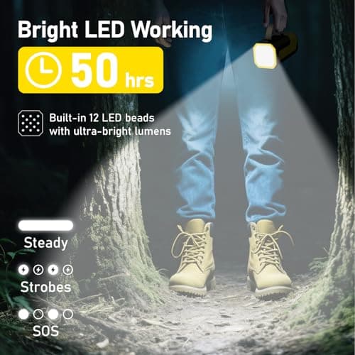 Power Bank 70000mAh 100W Fast Charging for Laptop, PowerBank with Built-in Retractable Cable, Battery Pack USB C Portable Charger for Travel, Compatible with iPhone Sumsang Tablets Phones etc (yellow) — view 6