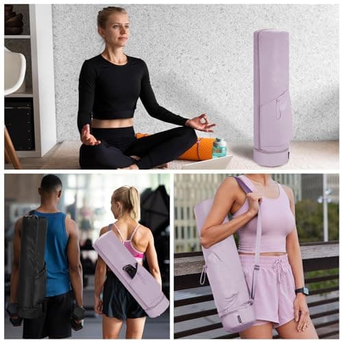 sportsnew Yoga Mat Bag Full Zip Pilates Bag with Adjustable Carring Strap — view 6