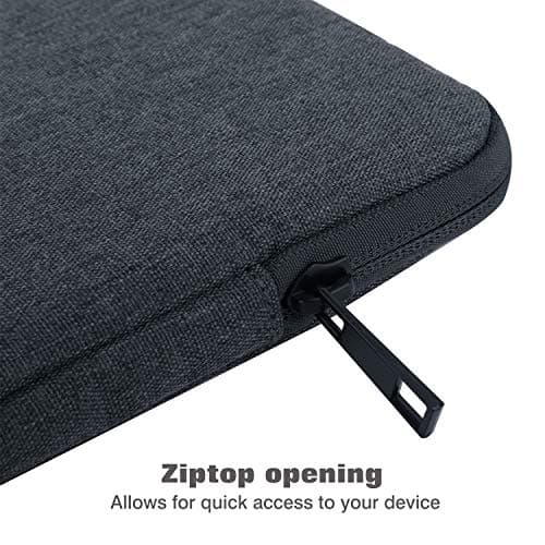 MoKo 13 Inch Tablet Sleeve Bag with Soft Padded Lining — view 5