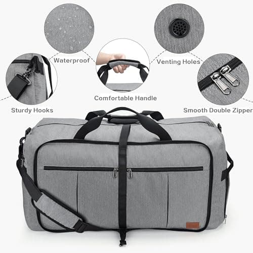 Urtala Travel Duffel Bag for Men & Women, with Shoe Compartment, 120L — view 3