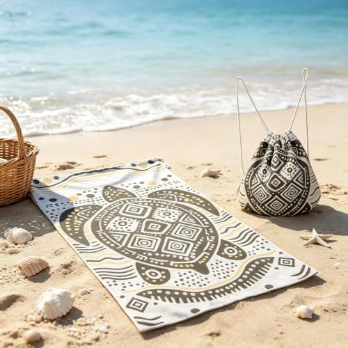 Jakiro 2-in-1 Wearable Beach Towel Backpack