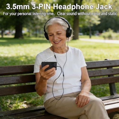 Pocket Mini Radio, Portable AM FM Worldband Radio with Best Reception — view 2