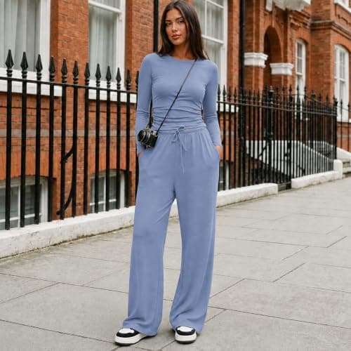 Womens Travel Outfits Two Piece for Airport and City Breaks — view 3