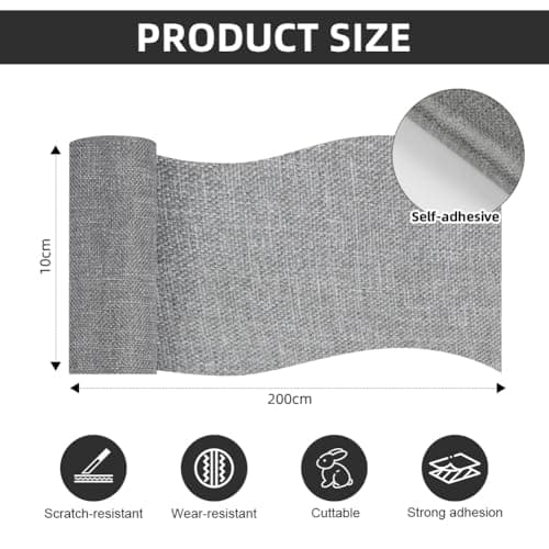 Flintronic Linen Repair Patches, 10x200cm Self Adhesive Repair Tape, Self Adhesive Waterproof Tent Re-Pair Patch, Linen Re-Pair Tape for Down Jacket, Tent, Sofa, Clothes, Bags — view 2