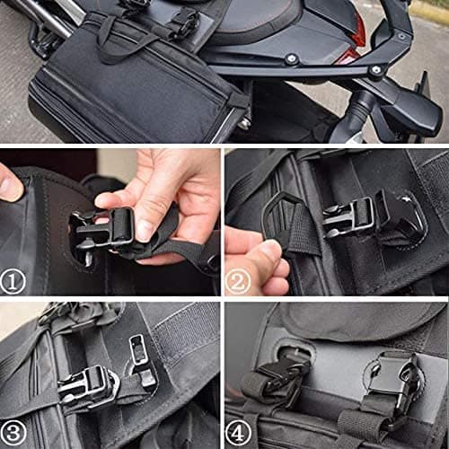 Motorbike Saddle Bag,Waterproof Motorcycle Luggage Storage Bag — view 5