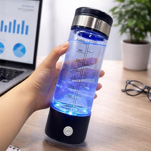 RED5 Hydrogen Water Bottle Electrolysis Ionizing USB Charging 420ml Capacity — view 4