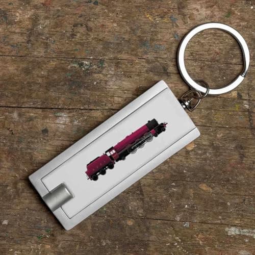 Azeeda 'Princess Elizabeth Train' LED Keyring Torch (KT00030975) — view 6
