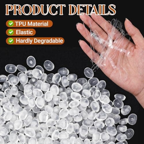 100PCS Clear Rubber Bands Elastic Bands Large Heavy Duty Elastic Bands — view 4