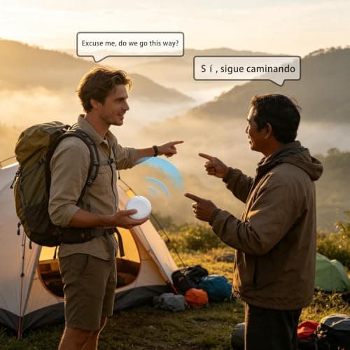 Wireless Pocket Translator | 133 Languages Real Time Voice | Smart Interpre — view 3