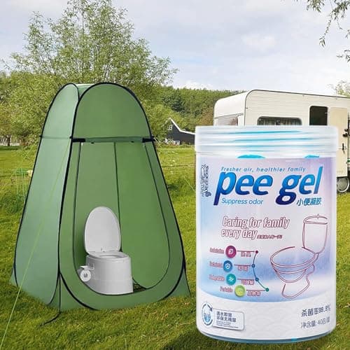 Quorvex Pee Gel for Camping 40 Pieces, Liquid Solidifier, Absorbent — view 2