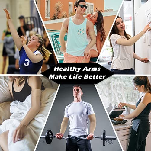 Ailaka 20-30 mmHg Compression Arm Sleeve for Men Women, Graduated Support — view 6