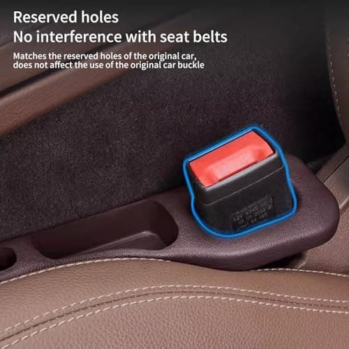 Vehicle Mounted Gap Leak Proof Filling Strip, Car Seat Gap Filler, Car Gap Filler Organizer, Car Seat Gap Plug with Phone Holder, Auto Side Seat Gap Filler Organizer for Car SUV Truck Seat (Beige) — view 6