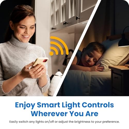 Candeo WiFi Smart Dimmer Plug – Voice & App Control | Compatible with Smart Life, Alexa & Google Assistant | Works Over WiFi, No Hub Required | Use with Existing Dimmable LED & Incandescent Bulbs — view 5