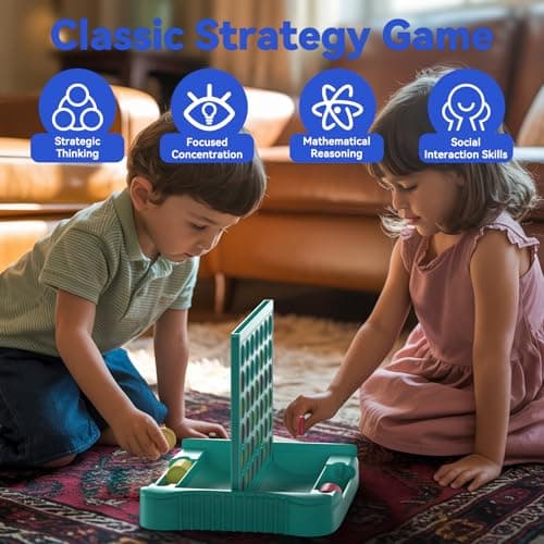 Pup Go 4 in a Row Connect Game, Classic Family Board Game for Kids & Adults — view 3