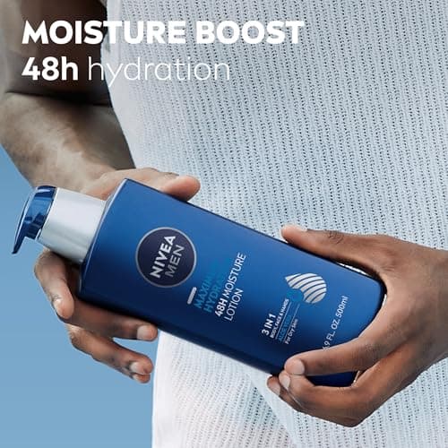 Nivea For Men Maximum Hydration Nourising Lotion for Dry Skin, 16.9 Ounce — view 5