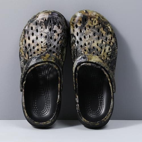 Men's EVA Clogs - Outdoor Mules with Adjustable Heel Strap, Non-Slip Summer Sandals, Breathable Garden & Pool Shoes for Travel, Hiking, and Casual Wear Camouflage 7 — view 2