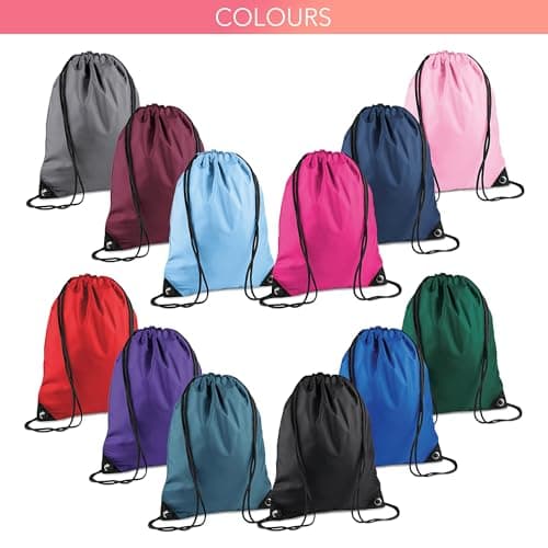 Print Maniacs Personalised Drawstring Bag for Kids Back to School PE Bag, Swim Bag with Name Ideal for Boys, Girls, Toddlers,and Primary School Students Perfect School Bag French Navy — view 5