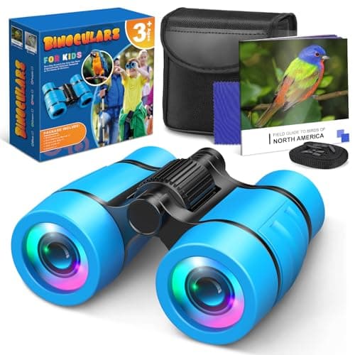 Binoculars Kids 3-9 Year Old Boy, Gifts Kids Toys for Boys Toys Age 3-9 Travel Games