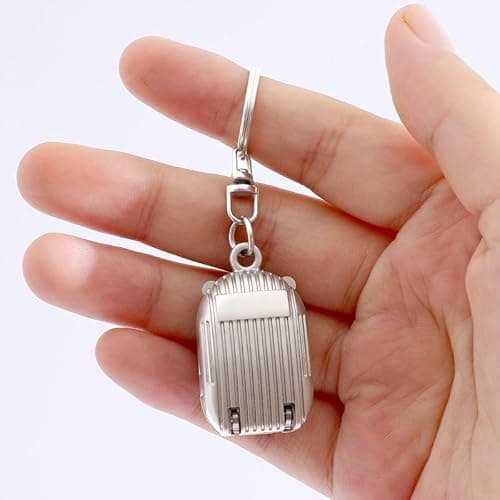 [5 Pack] Mini Folding Nail Clippers Keychain - Ultra Compact Stainless Steel Nail Trimmer, Travel Nail Clipper Set for Men & Women, Pocket Grooming Tool, EDC Outdoor Essentials — view 3