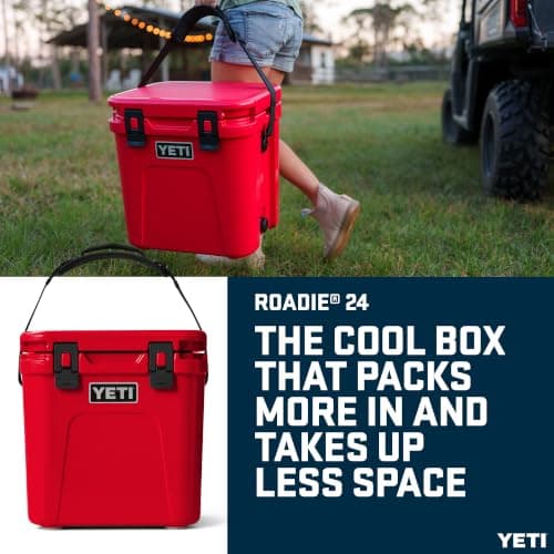 YETI Roadie 24 Cool Box, Rescue Red — view 2