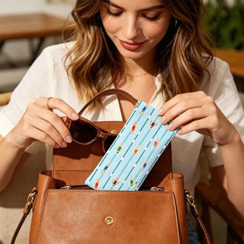 GLOBLELAND 2 Pcs Swimming Pool Soft Glasses Case — view 6