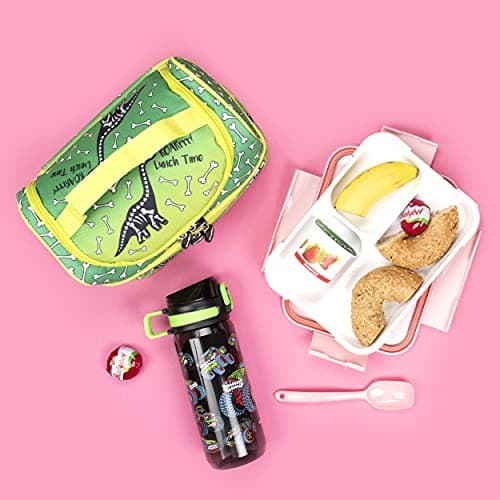Fringoo 600ml Kids Water Bottle - Leakproof, Straw & Lock Lid - 14 Designs — view 3