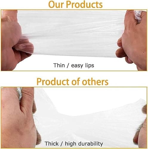 Disposable Rain Ponchos 6 Pack for Adults, Emergency Raincoats — view 5