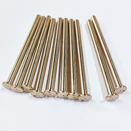 TEAMWILL 10PCS Brass Golf Tip Plug Weight Fit for .335 .350 .370 Graphite Wood Shaft 10g — view 6