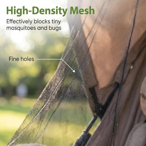 2 Pcs Universal Mosquito Net for Pram and Pushchair - Breathable Mesh Insect Cover with Elastic Edge, Fits Buggy and Stroller, Tear-Resistant Polyester, Black — view 2