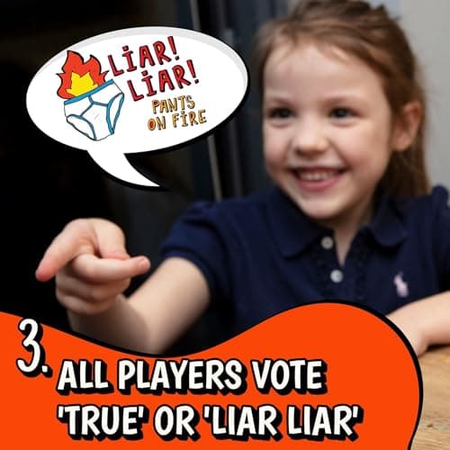 Boxer Gifts Liar Liar Pants on Fire Fun Travel Game for Kids – Can You Tell Who’s Lying? 2+ Players, Ages 8+ — view 5