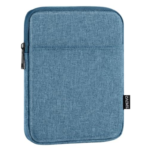 TiMOVO 8-9 Inch Tablet Sleeve with Pockets, Blue