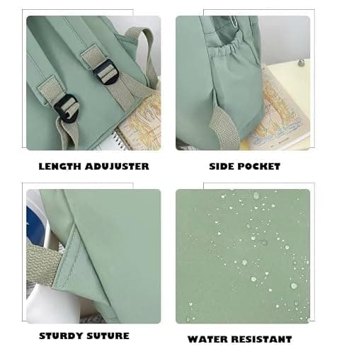 YXQSED School Backpack Causal Travel School Bags — view 3