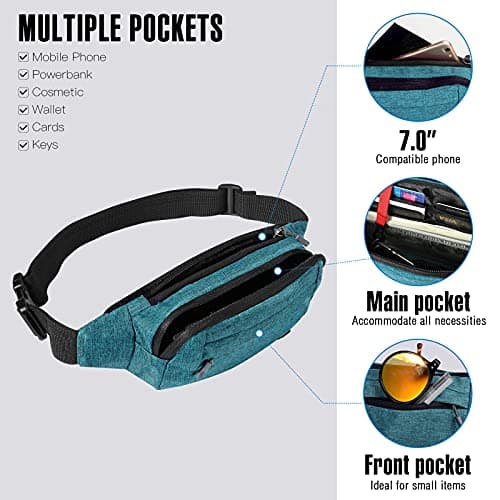 Waterfly Bumbags Waist Fanny Pack Ladies Bum Bag Men Women — view 2