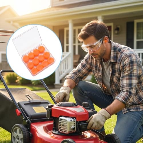 18 Pairs Silicone Ear Plugs for Sleeping, Reusable Moldable Ear Plugs with Case — view 6